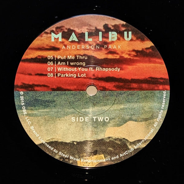 Anderson .Paak - Malibu (2xLP, Album) (Mint (M))